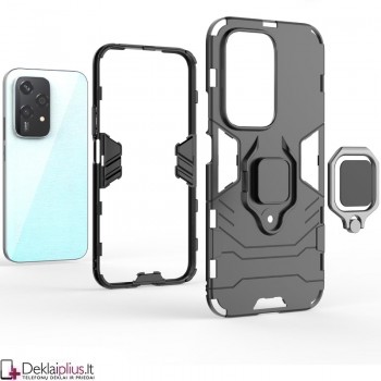 Sustiprintas dėklas 4in1 - juodas (Huawei Honor 200 Lite) Sustiprintas dėklas 4in1 - juodas (Huawei Honor 200 Lite)